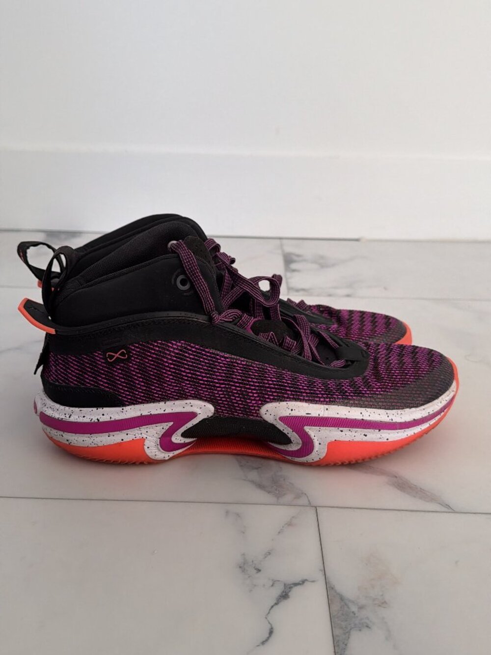 Air Jordan 36 First Light Basketball Shoes Purple Black